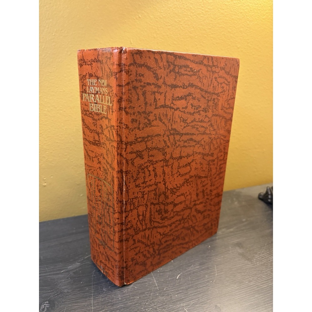 Zondervan The New Layman's Parallel Bible HC 2nd Ed 1981 KJV NIV RSV Living